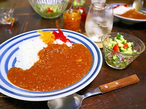 挽肉カレー